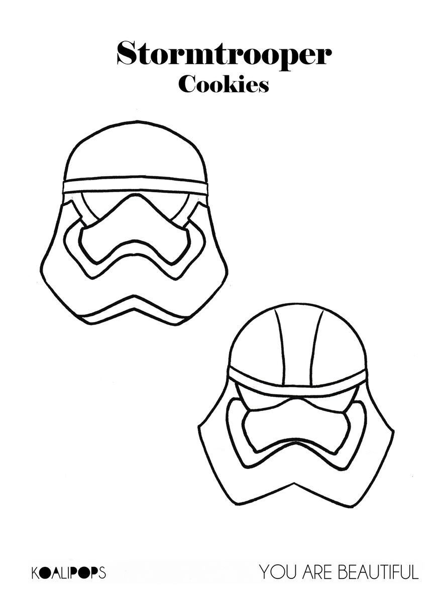 890x1200 How To Make Star Wars Storm Trooper Cookies