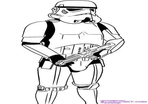 476x333 Stormtrooper Coloring Pages To Print Page Image Clipart Images