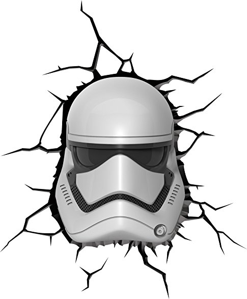 485x587 3d Light Fx Star Wars Mini 3d Deco Wall Led Night