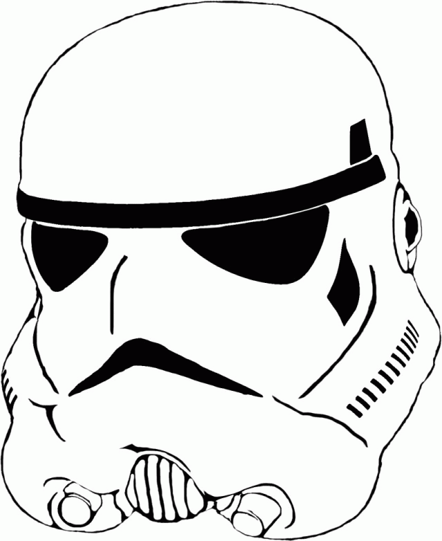 640x782 Darth Vader Helmet Coloring Page Many Interesting Cliparts