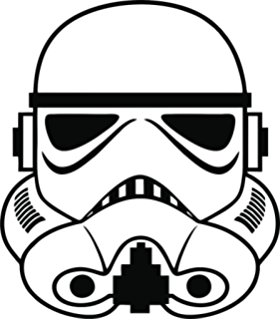 280x320 Stormtrooper Clipart Badass