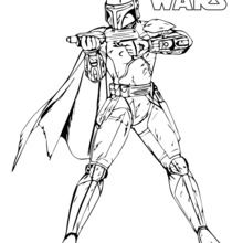 220x220 Stormtrooper Of The First Order Coloring Pages