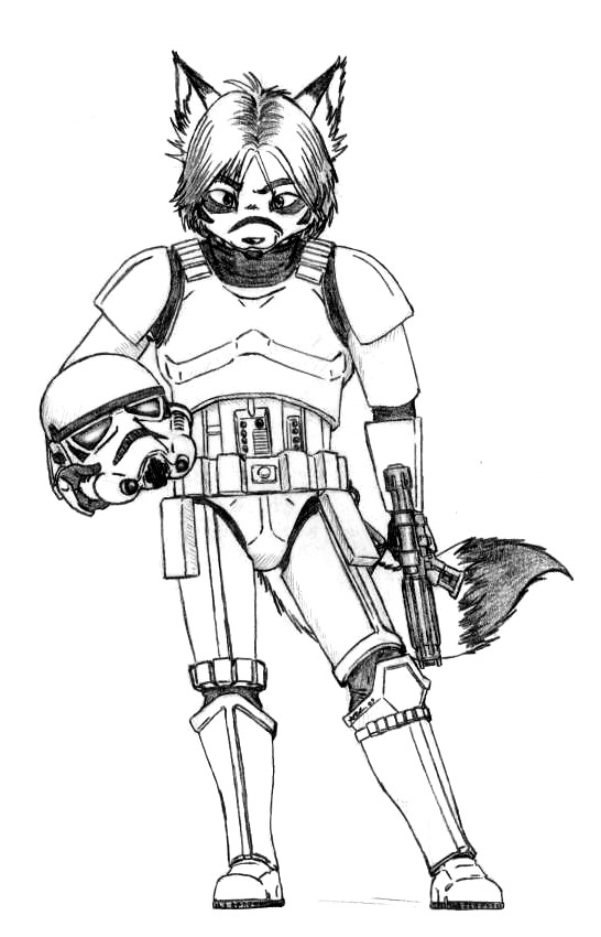 546x850 Cool A Storm Trooper Zombie Starwars