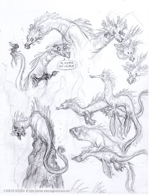 612x800 Sea Monsters!