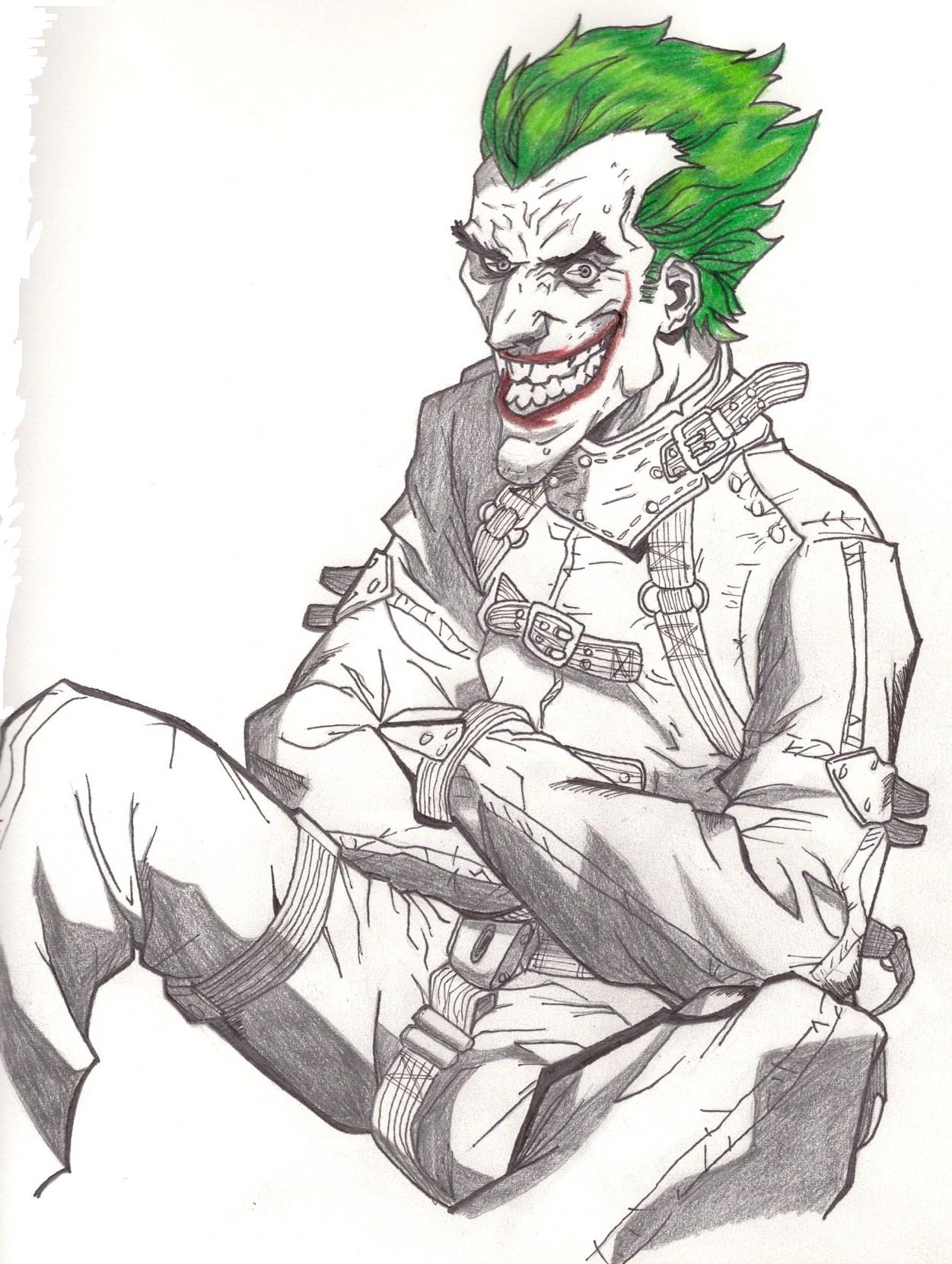 1251x1661 Straight Jacket Joker By Masterdrawer