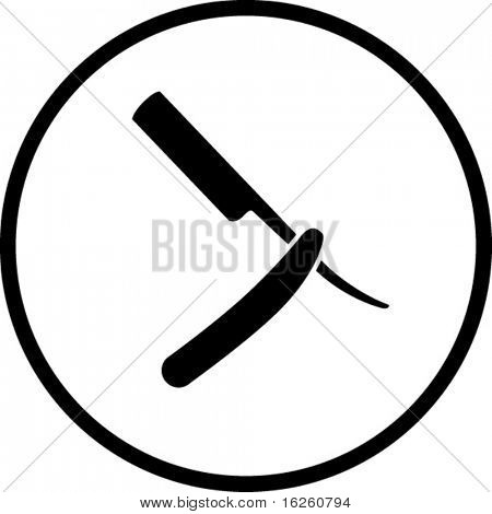 450x470 Straight Razor Images, Illustrations, Vectors