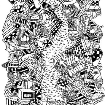 354x354 Surreal Surrealism Strange Odd Black And From Fine Art America