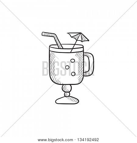 450x470 Glass Drinking Straw Umbrella Vector Amp Photo Bigstock