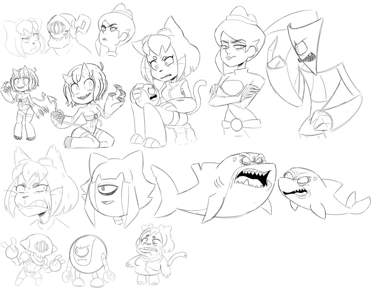 1200x933 Ross O'Donovan On Twitter Bunch Of Drawings I Did On Stream