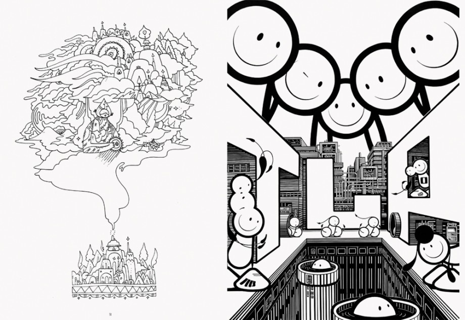 920x633 Street Art Doodle Book Outside The Lines