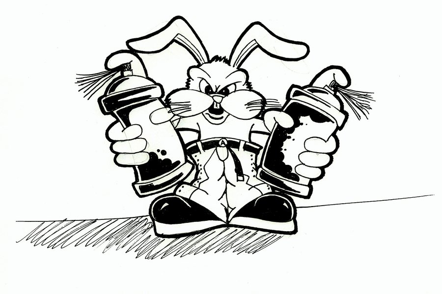 900x599 Graffiti Art Characters Drawing