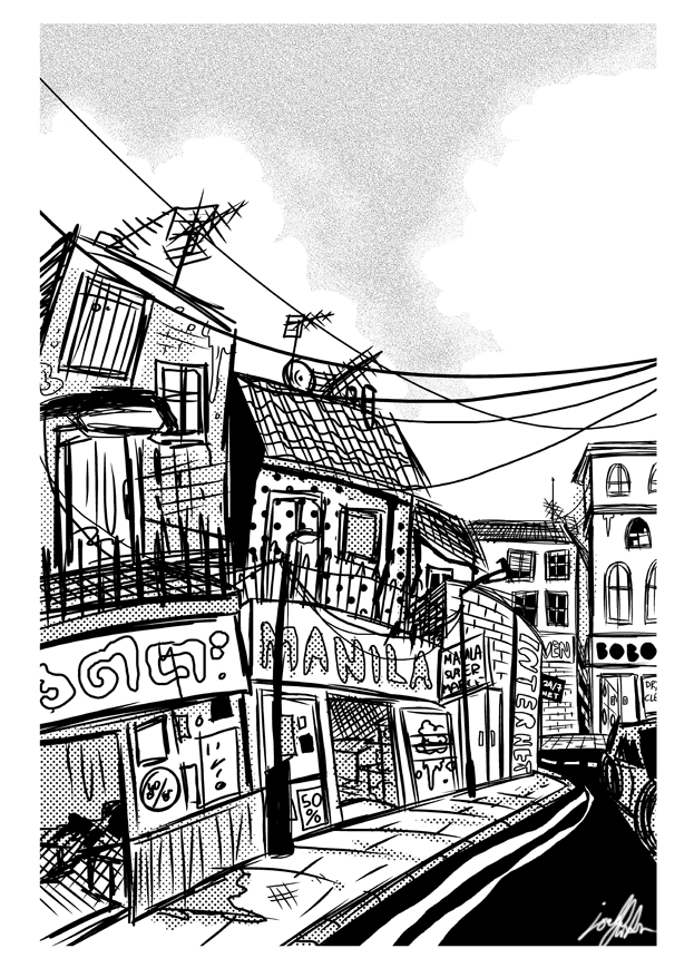 623x869 Street Sketch By Mildtarantula