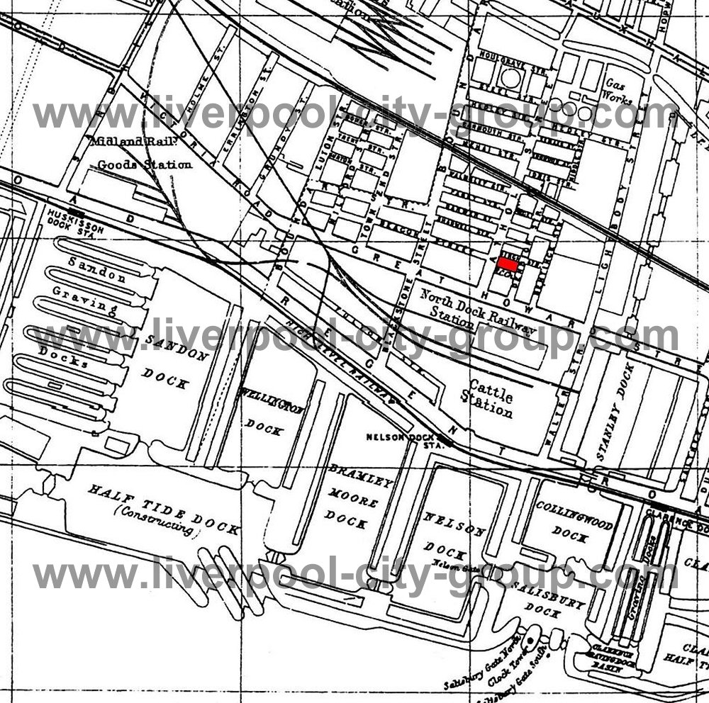 1000x992 Liverpool Street Map A To Z 1901
