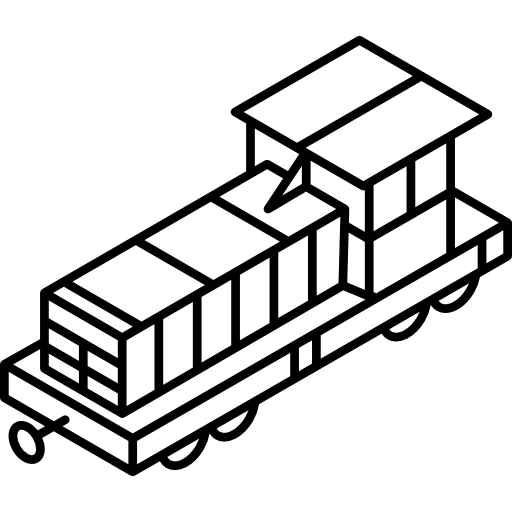 512x512 Streetcar, Train, Railway, Transport, Railroad Icon