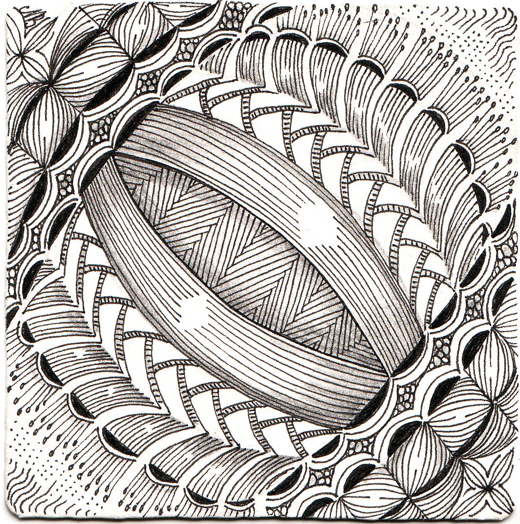 1064x1072 Shelly Beauch Stripes Drawing Zentangles, Doodles