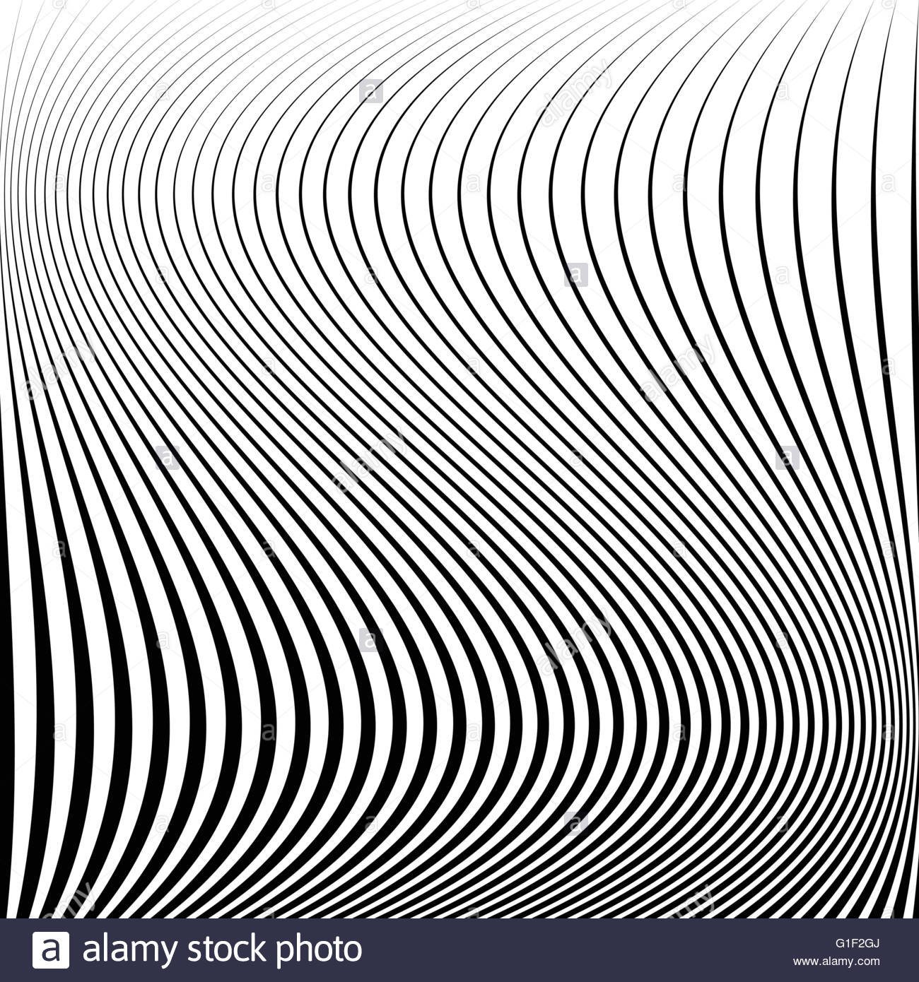 1300x1390 Wavy Dynamic Irregular Lines Pattern. Stripes With Waving