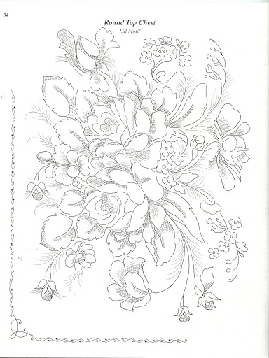 384x512 Zhostovo Floral Legacy