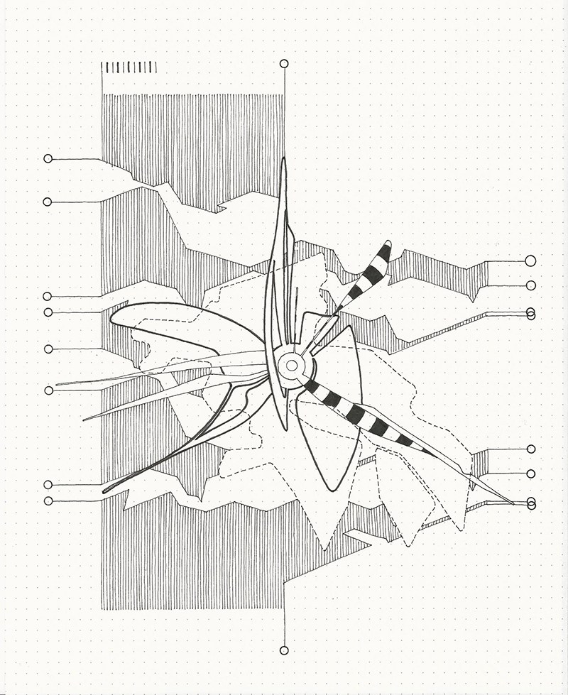 800x979 Study Sketch Caesura Archilibs