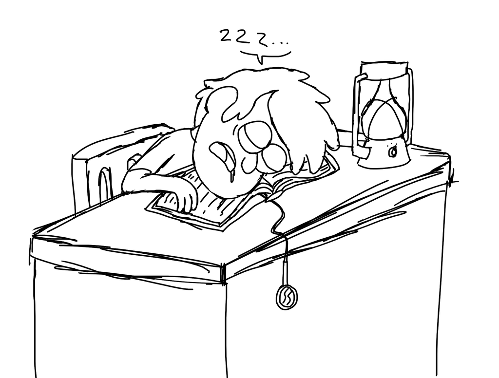 1024x776 Studying Too Hard By Sasukex125