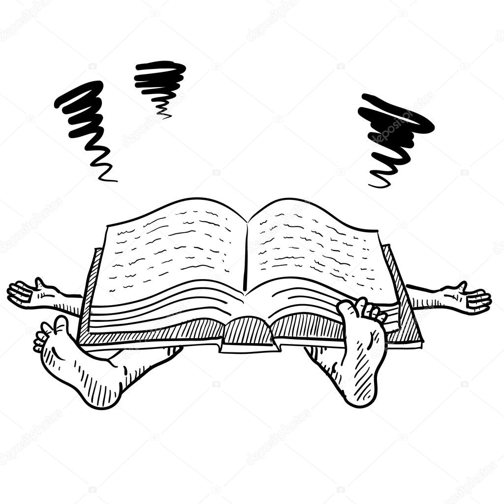 1024x1024 Too Much Studying Vector Sketch Stock Vector Lhfgraphics