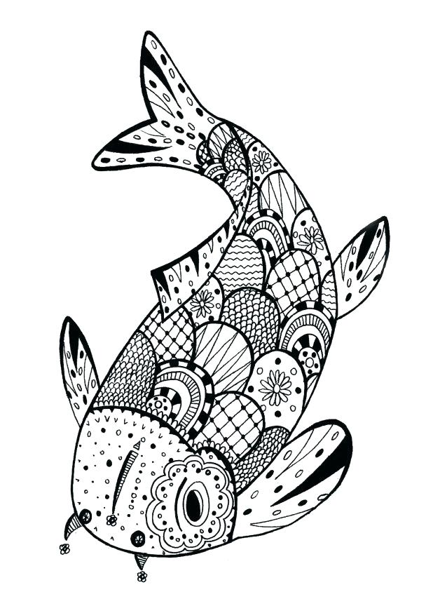 618x874 Stuffed Animal Coloring Pages A Beautiful Fish For Coloring Page