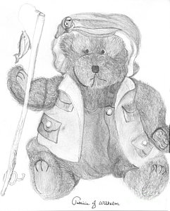 241x300 Stuffed Toys Drawings