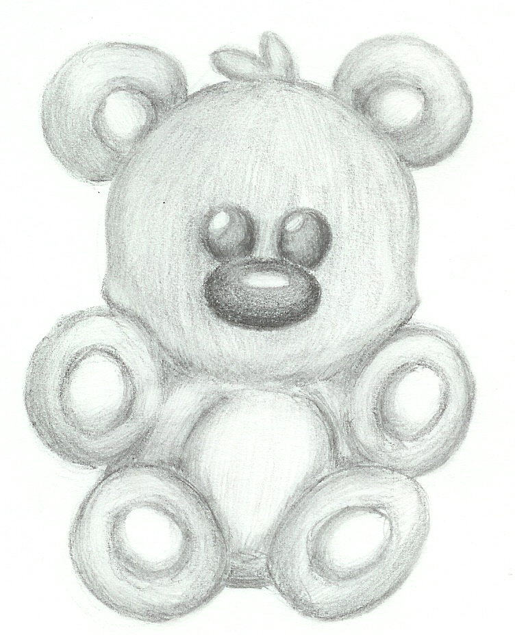 752x928 Teddy Bear By Angelqueen13