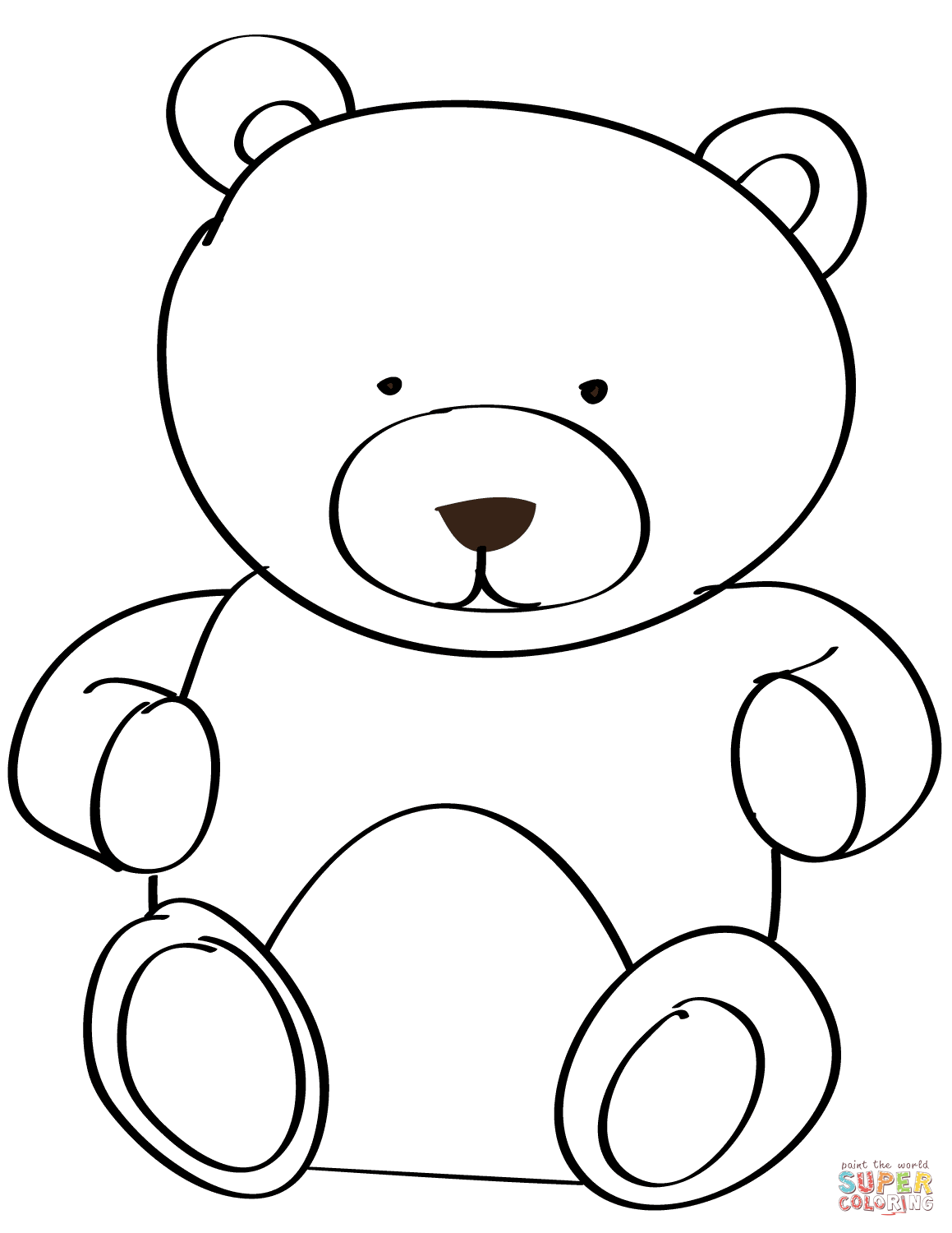 1159x1500 Teddy Bear Coloring Pages Free Coloring Pages