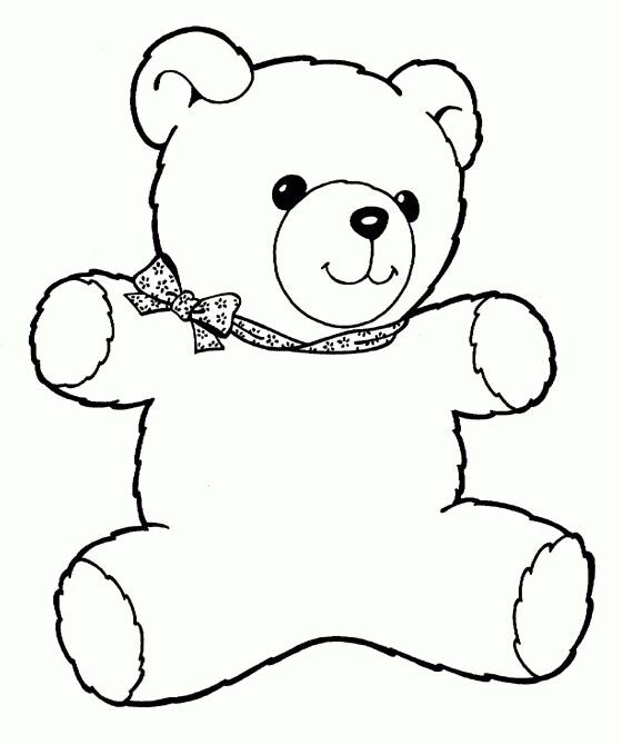 560x670 Teddy Bear Coloring Page Story Time @ The Library