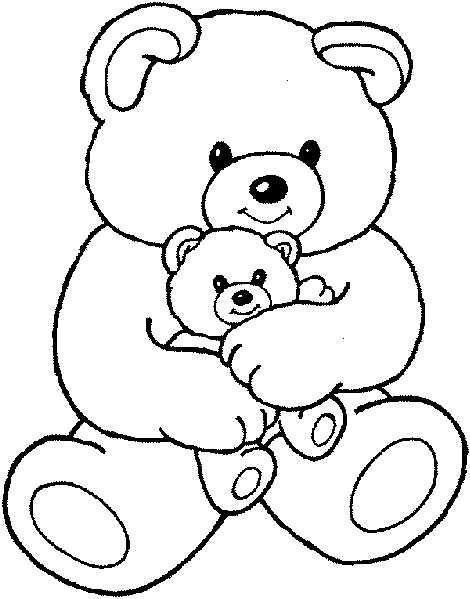470x599 Build A Bear Coloring Pages