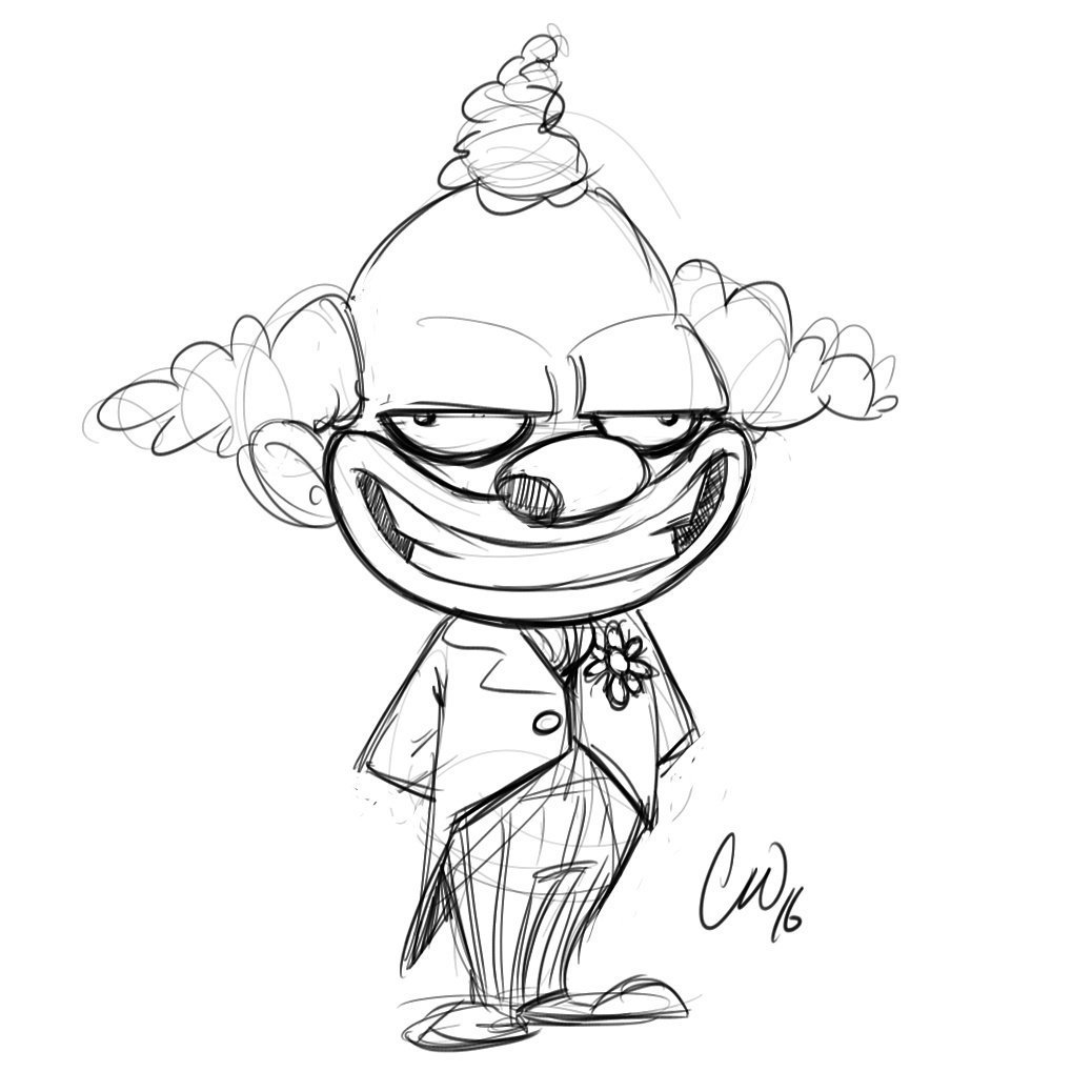 1038x1038 Carlyle Wilson On Twitter Some Kind Of Jokerkrusty The Clown