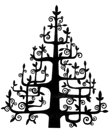 375x450 Stylized Tree