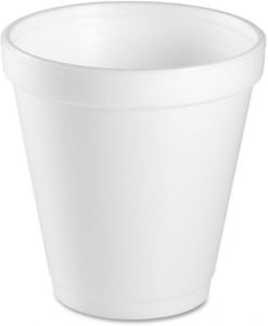 247x300 Styrofoam 8 Oz White Disposable Coffee Foam Dart Cups Hot
