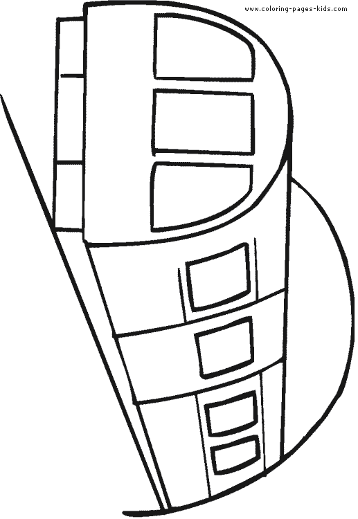 517x750 Subway Coloring Sheets House Coloring Sheet