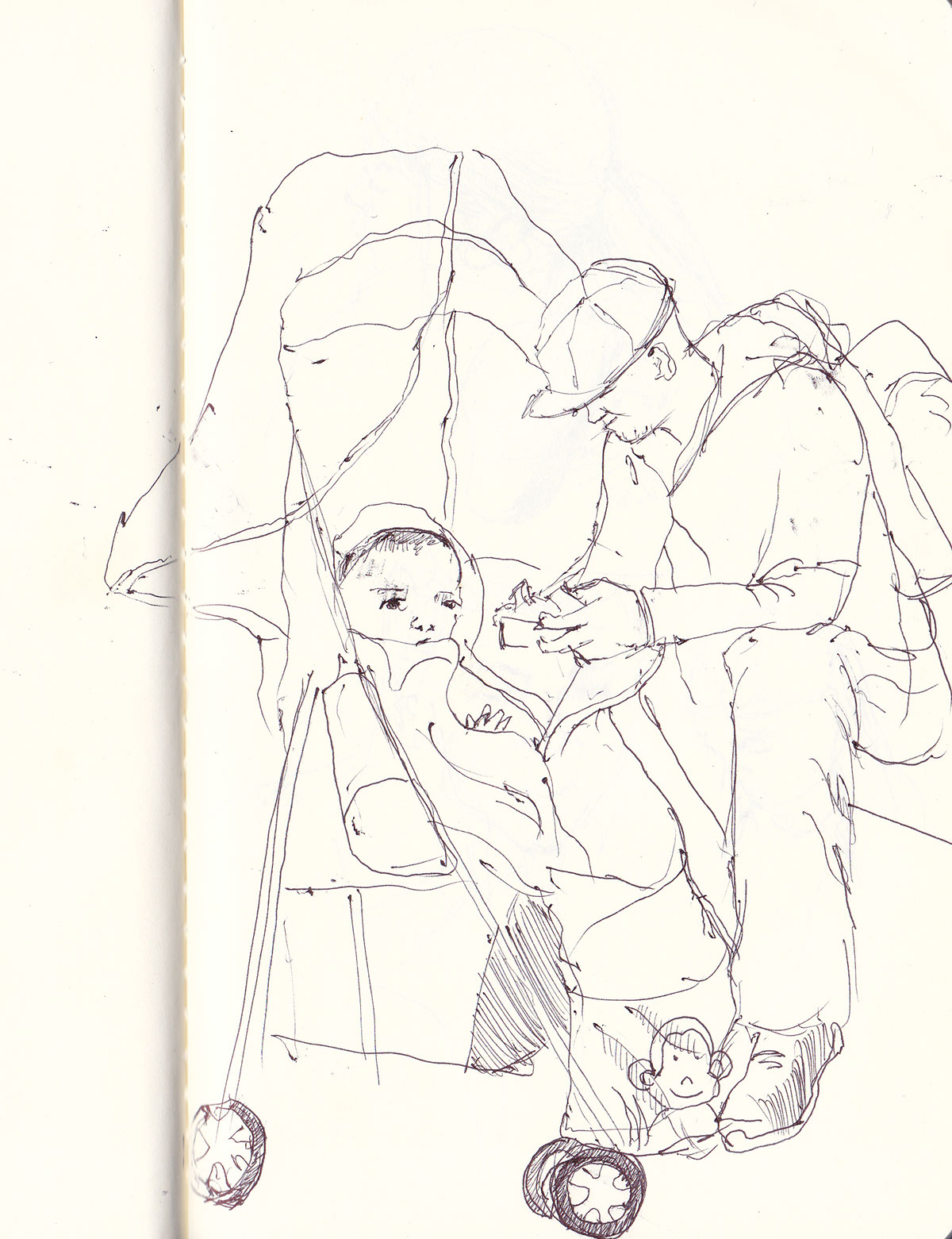 1200x1561 Drawings In Nyc Subway