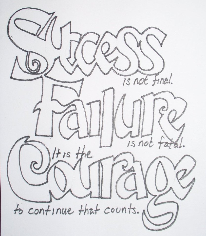 835x956 Success Is Not Final By Attemptanything