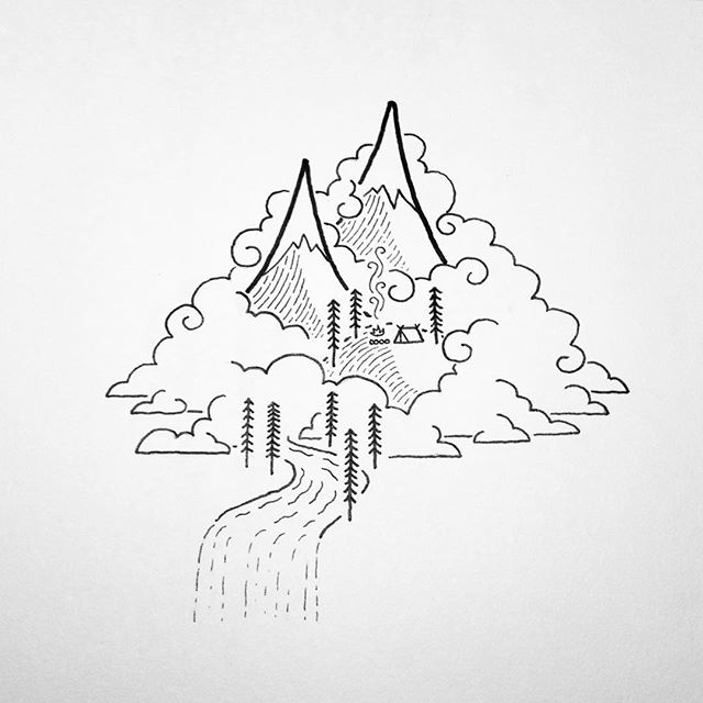 640x640 The Finished Drawing From Last Night. Outdoors Tattoo