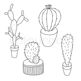 320x320 Cute Cactus Businessman, Funny Plant Character In Formal Wear