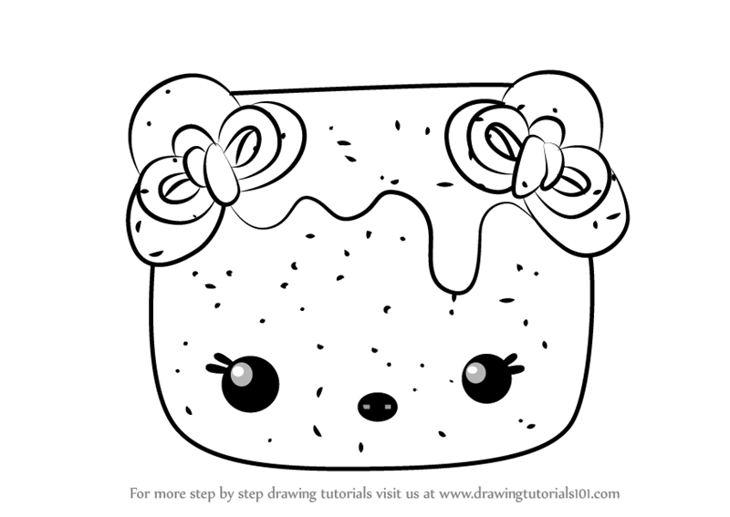 800x567 Learn How To Draw Sugar Nana From Num Noms (Num Noms) Step By Step