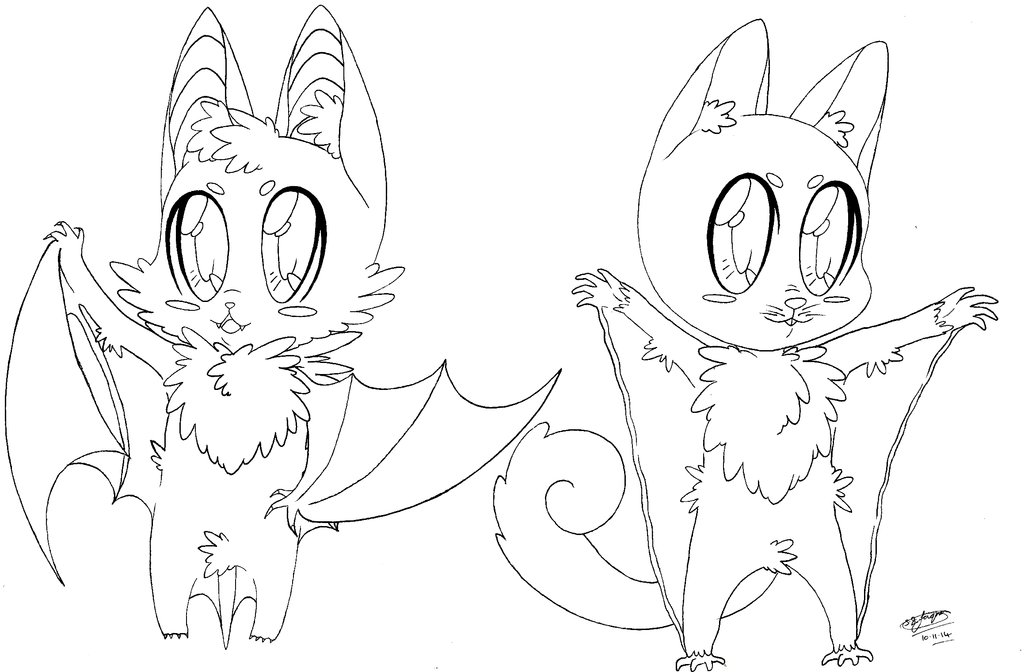 1024x672 Chibi Bat And Sugar Glider! 3 By Shannonxnaruto