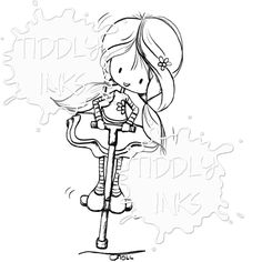 236x236 Sugar Plum Fairy Princess Stamp Fairy Digital Stamps By Tiddly