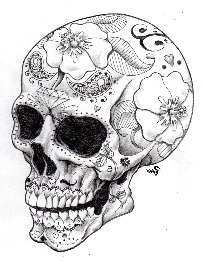 789x1012 Sugar Skull Tattoo Designs Tumblr Images About Skulls Art