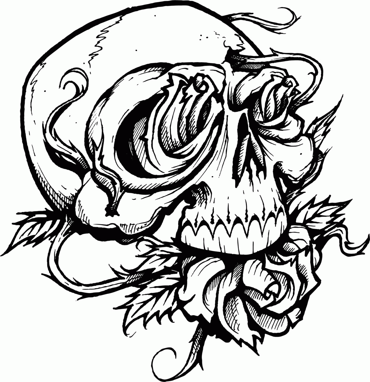 1200x1236 Skulls Sugar Skull, Coloring Pages And Day Of The Dead