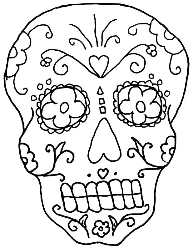 618x793 Sugar Skull Coloring Book Awesome Sugar Skull Coloring Pages