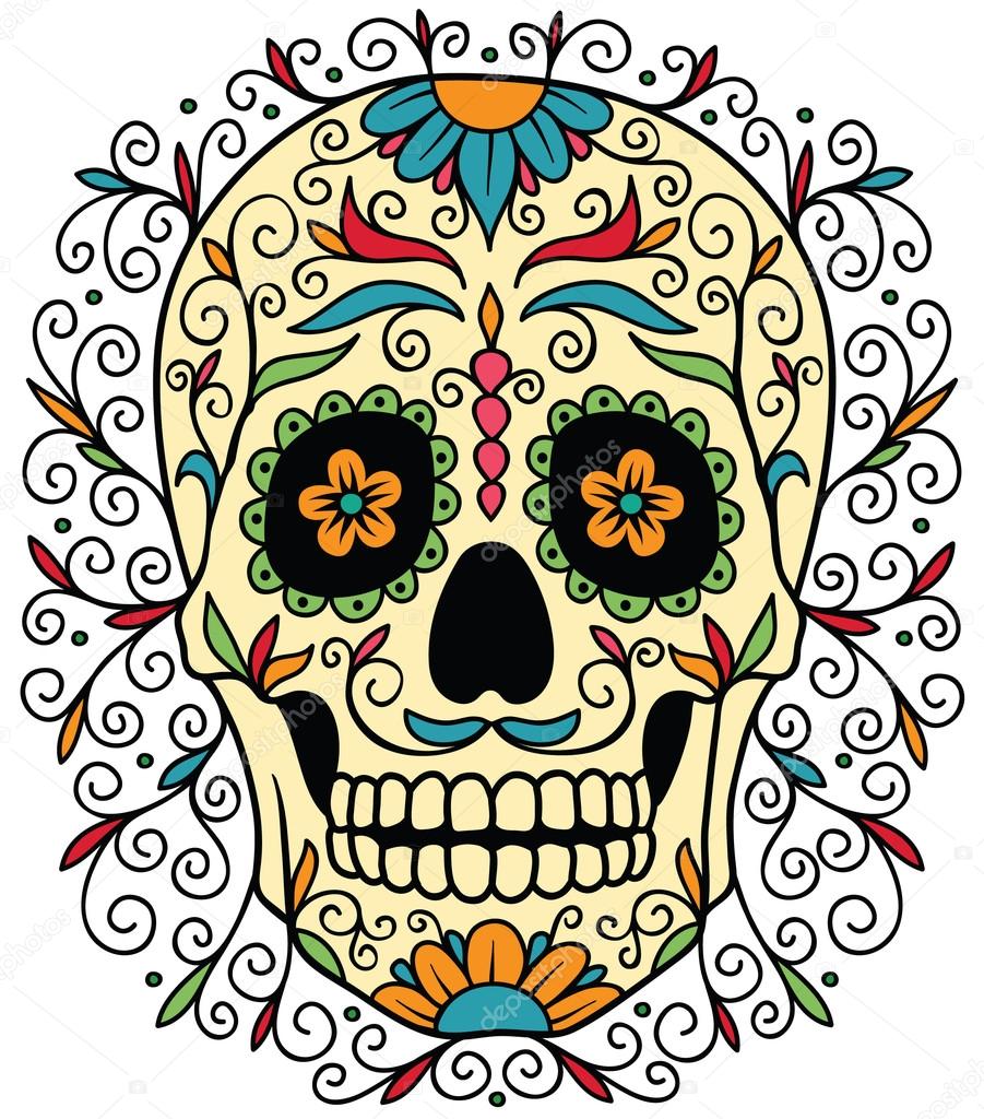 901x1024 Sugar Skull Stock Vectors, Royalty Free Sugar Skull Illustrations