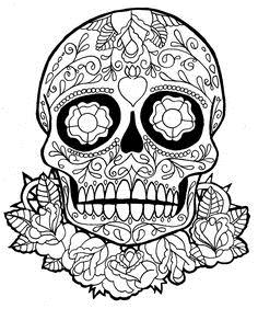 236x282 Sugar Skull New Year Drawings Merry Christmas Amp Happy New Year