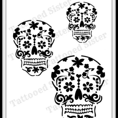 Sugar Skull Pin Up Drawing at GetDrawings | Free download