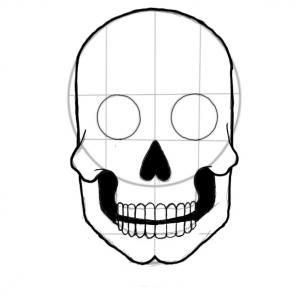 302x302 Photos Sugar Skull Step By Step Drawing,