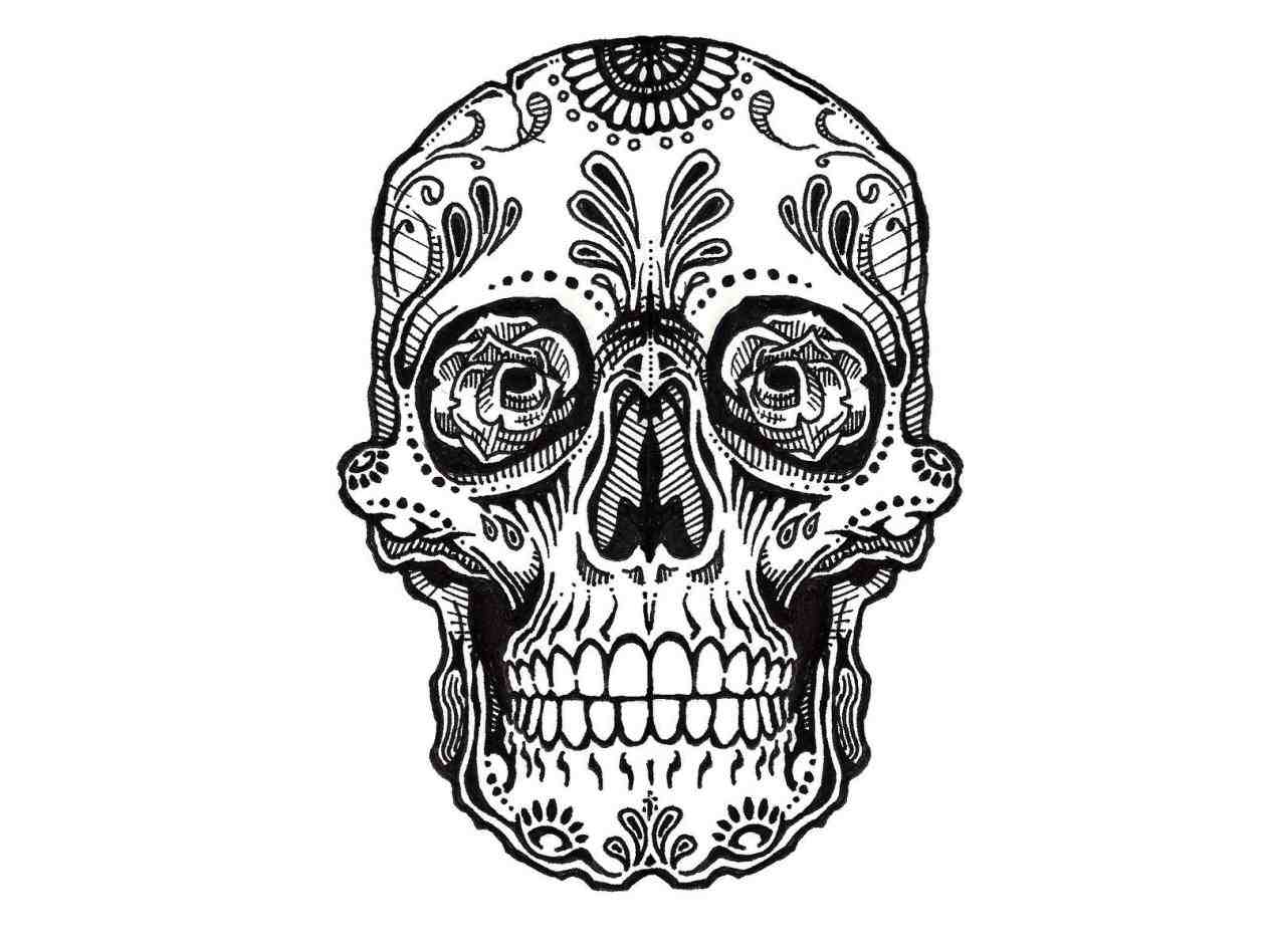 1264x948 Sugar Skull Tattoo Designs Tumblr