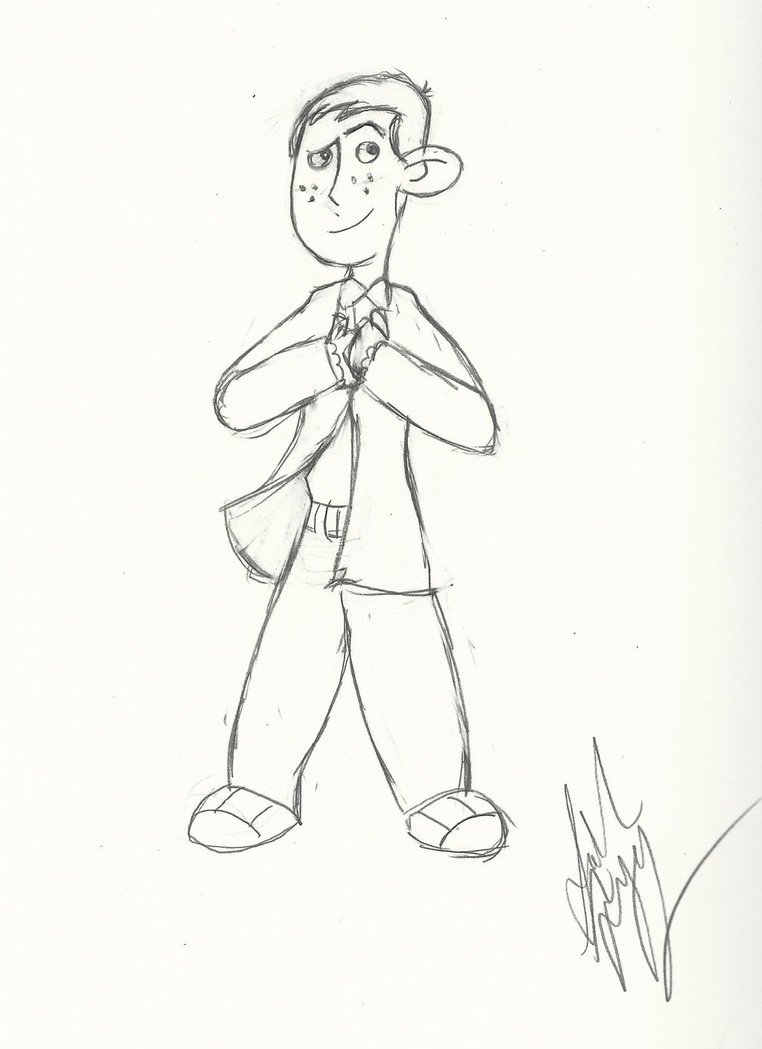762x1049 Ron's Suit And Tie (Sketch) By Kprs4ever